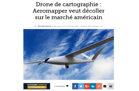 Aeromapper in 'Le Figaro' - Aeromapper